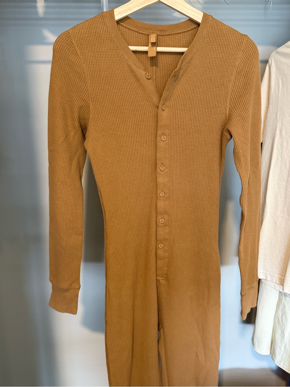 Skims Waffle Onesie
